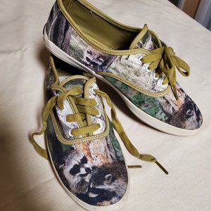 Custom Keds Raccoon Sneakers